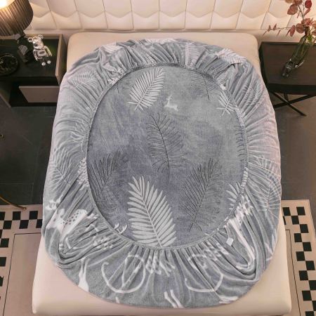 Husa de pat Cocolino cu elastic cu 2 fete de perna, Jojo C1019 [2]