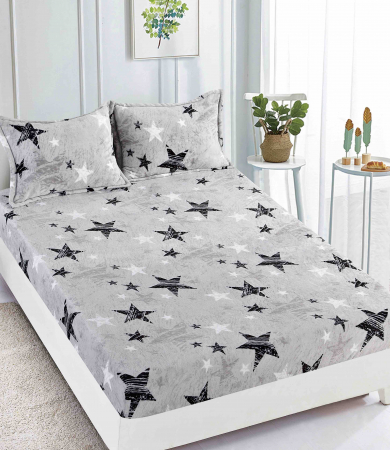 Huse de Pat Cocolino - Husa de pat Cocolino cu elastic cu 2 fete de perna, Jojo C1026