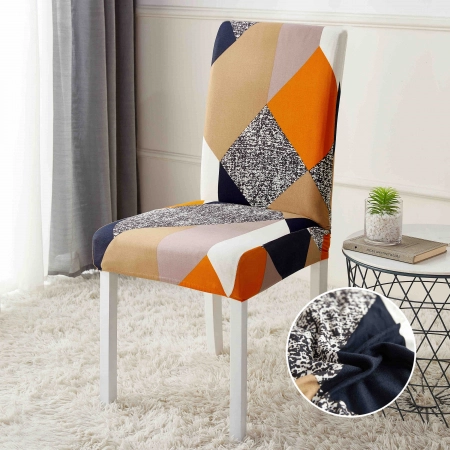 Huse Scaun Lycra 6 Piese - Huse pentru scaun Lycra cu elastic 6buc/set, Jojo C898