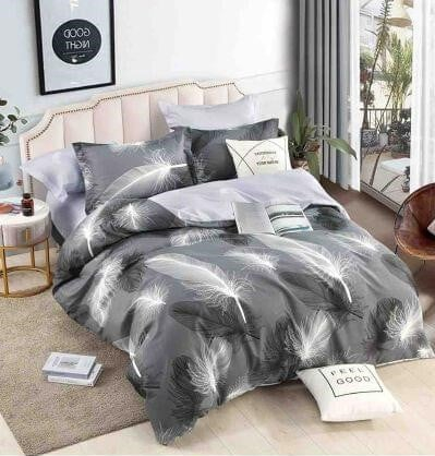 LENJERII DE PAT 1 PERSOANA & COPII - Lenjerie de pat, 1 persoana, Bumbac Finet, 4 piese Jojo C434