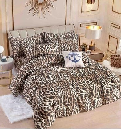 LENJERII DE PAT 1 PERSOANA & COPII - Lenjerie de pat, 1 persoana, Bumbac Finet, 4 piese Jojo C438