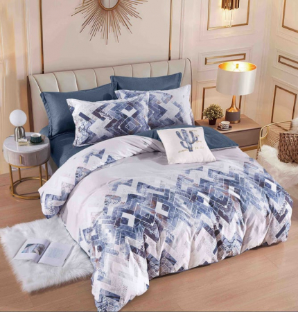 LENJERII DE PAT 1 PERSOANA & COPII - Lenjerie de pat, 1 persoana, Bumbac Finet, 4 piese Jojo C439