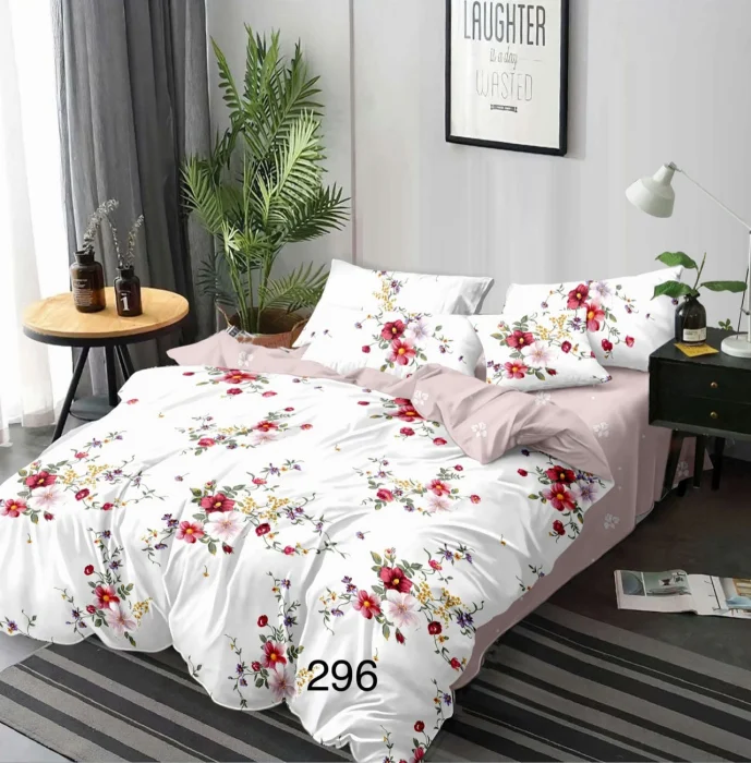 LENJERII DE PAT - Lenjerie de pat dublu, Bumbac Finet, 6 piese East Comfort C207