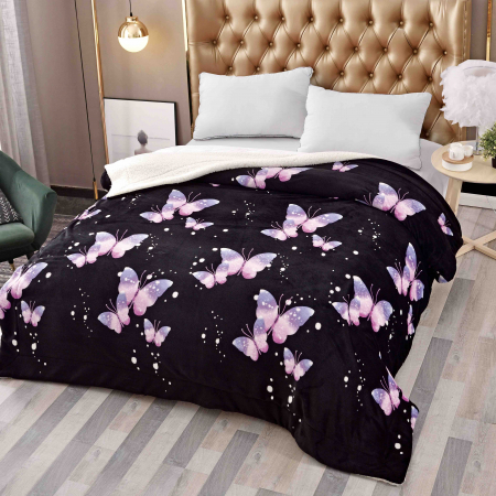 Paturi Cocolino cu Blanita - Patura Cocolino Dubla cu Blanita Jojo Home C773