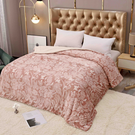 Paturi Cocolino cu Blanita - Patura Cocolino Dubla cu Blanita Jojo Home C775