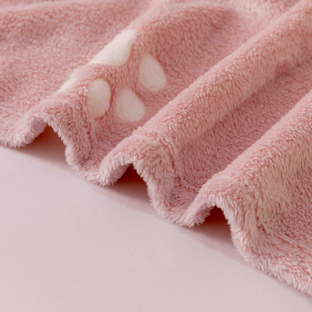 Patura Cocolino, Pat 2 Persoane 200x230 cm, Roz C765 [1]