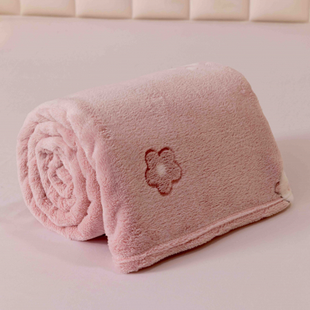 Patura Cocolino, Pat 2 Persoane 200x230 cm, Roz C765 [2]