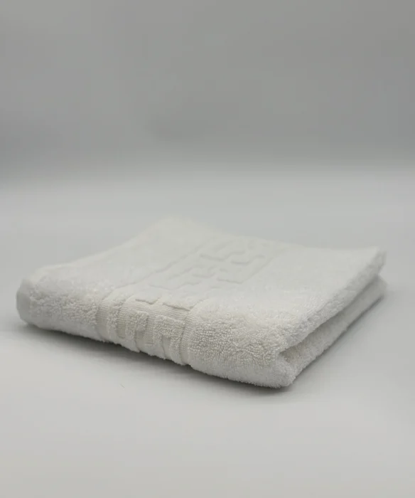 PROSOPE - Prosop Bumbac 500 gr/mp, 50x90 cm, Dunga Greceasca, Alb