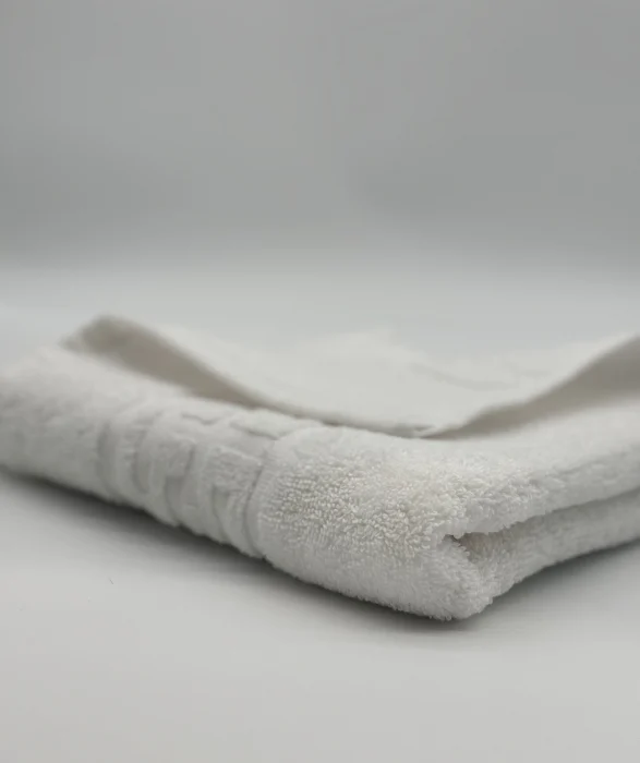 Prosop Bumbac 500 gr/mp, 50x90 cm, Dunga Greceasca, Alb [1]