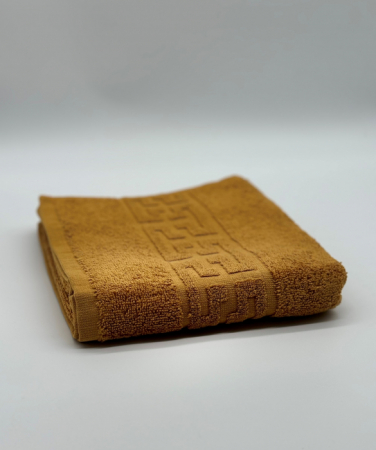 PROSOPE - Prosop Bumbac 500 gr/mp, 50x90 cm, Dunga Greceasca, Galben Mustar C1149