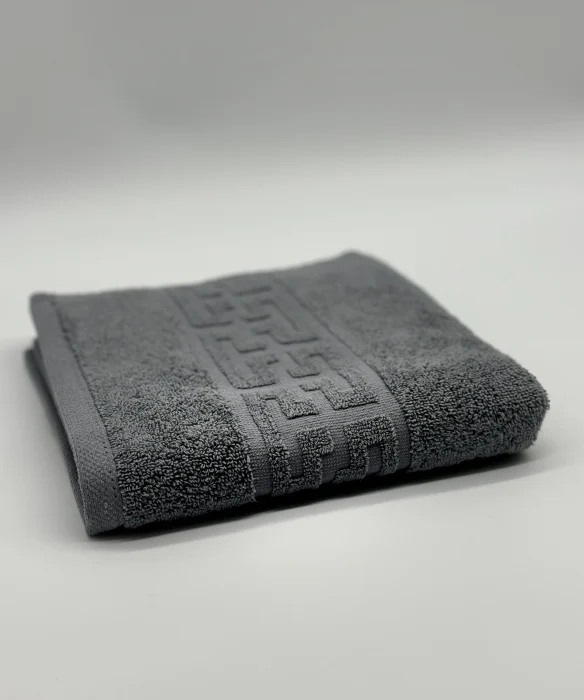 PROSOPE - Prosop Bumbac 500 gr/mp, 50x90 cm, Dunga Greceasca, Gri C837