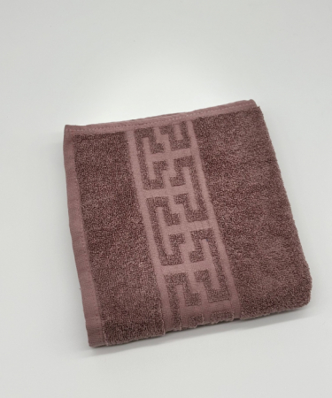 Prosop Bumbac 500 gr/mp, 50x90 cm, Dunga Greceasca, Maro C1131 [2]