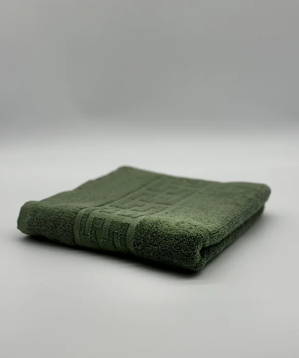 Prosop Bumbac 500 gr/mp, 50x90 cm, Dunga Greceasca, Verde Kaki C1140 [1]