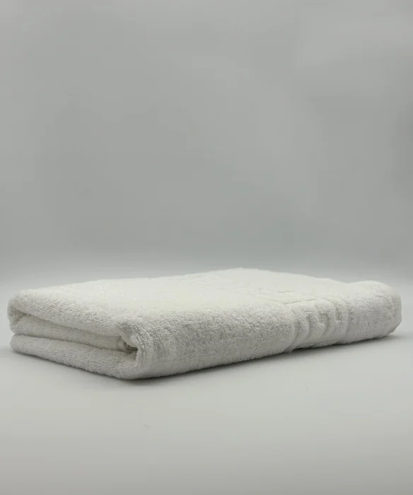 PROSOPE - Prosop Bumbac 500 gr/mp, 70x130 cm, Dunga Greceasca, Alb C1116