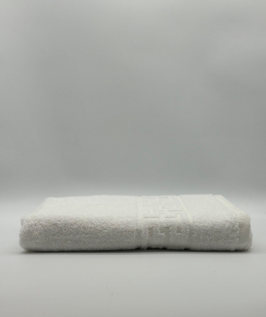 Prosop Bumbac 500 gr/mp, 70x130 cm, Dunga Greceasca, Alb C1116 [1]