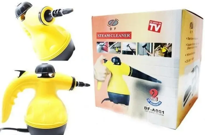 1000 W-os gőztisztító készülék – vegyszermentes fertőtlenítés, állítható nyomás akár 3,5 bar, komplett tartozékkészlet [2]