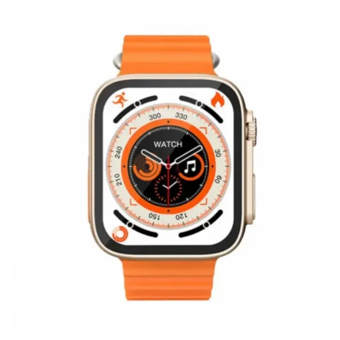 2.1 hüvelykes SmartWatch Okosóra + EXTRA Szíj, Bluetooth Hívás, Vezeték Nélküli Töltés, Fém Ház, Hívás- és Közösségi Értesítések, Véroxigénszint Mérő, Pulzusmérés, Hőmérő, Alvásfigyelés, 105 Sportmód [9]