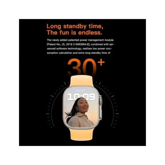 2.1 hüvelykes SmartWatch Okosóra + EXTRA Szíj, Bluetooth Hívás, Vezeték Nélküli Töltés, Fém Ház, Hívás- és Közösségi Értesítések, Véroxigénszint Mérő, Pulzusmérés, Hőmérő, Alvásfigyelés, 105 Sportmód [17]