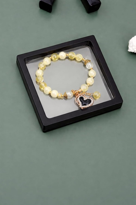 Prémium ékszertároló doboz 3D átlátszó hatással, gyűrűkhöz, karkötőkhöz, érmékhez és gyűjteményekhez, kompakt hordozható design, fekete [6]