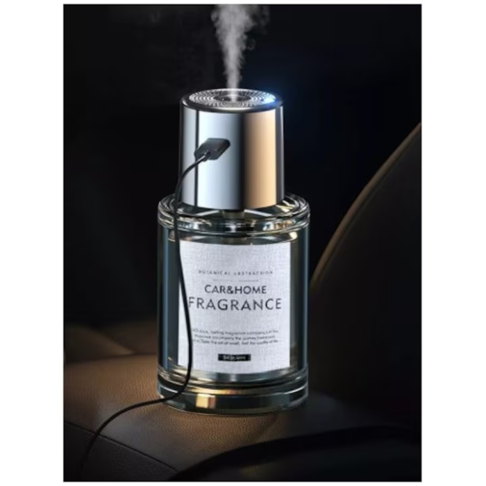 Automata Illatosító Diffúzor Illóolajokhoz 160 ml, Újratölthető Akkumulátor 5V, 5 Permet Szint, Auto & Otthon, Hangulatvilágítás [3]