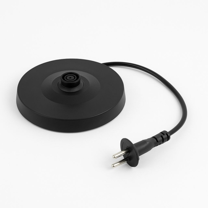 2L Rozsdamentes Acél Vízforraló, 2200W, Automatikus Kikapcsolás, Túlmelegedés Elleni Védelem, On/Off Gomb, Ergonomikus Fogantyú, Forgatható Talp, Vízszintjelző, Rejtett Fűtőelem [5]