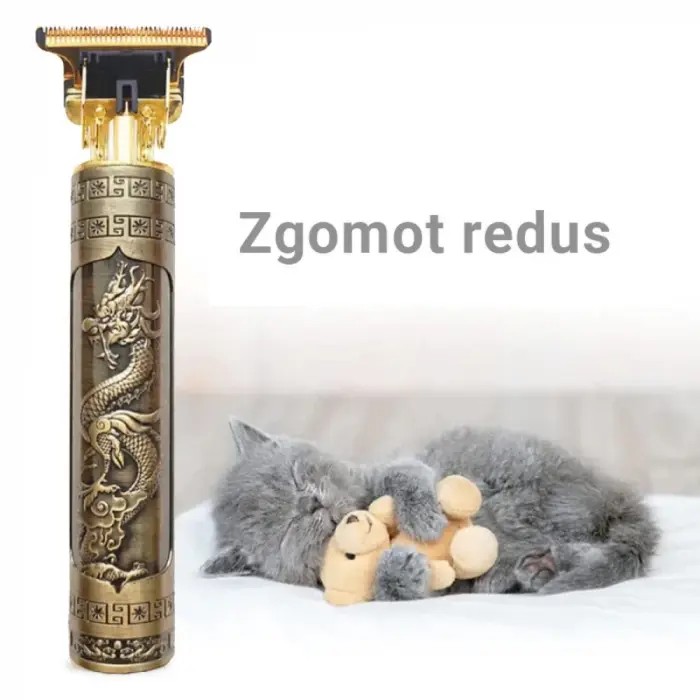 Gemei T9 Hajvágó Rozsdamentes Acél Pengékkel, Erős és Csendes Motorral, Állítható Vágáshossz, Ergonomikus Dizájn – Ideális Otthoni és Profi Szalon Használatra [3]