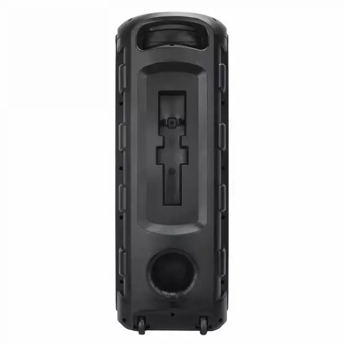 Hordozható aktív torony hangszóró – 400W PMPO, Bluetooth, FM rádió, LED fények, karaoke, mikrofon és távvezérlő mellékelve [4]