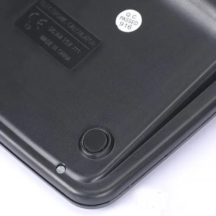 Kenko KK-837B Asztali Számológép, 12 Számjegy, Nagyméretű Kijelző, Beépített Memória, 4 Tizedes Pont Támogatás, Elegáns Fekete Dizájn [5]