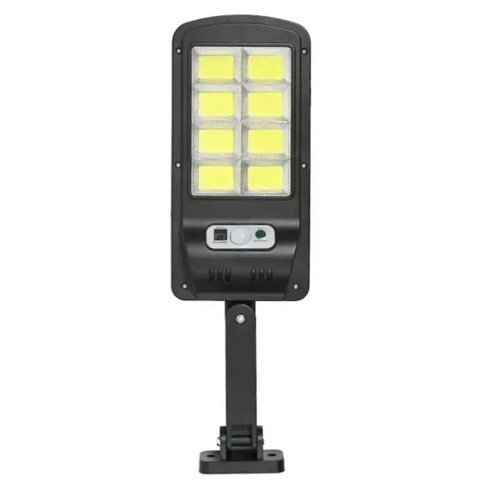 Napelemes LED Lámpa, 40W, Napelem Panellel, 160 COB LED, Mozgásérzékelővel, 3 Világítási Móddal, Távirányítóval [3]