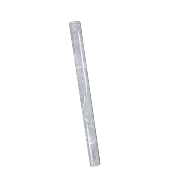 Öntapadós PVC tapéta szürke márvány mintával 60×300 cm, víz- és kopásálló, vastag és tartós, könnyű felhelyezés, falra és bútorra [4]