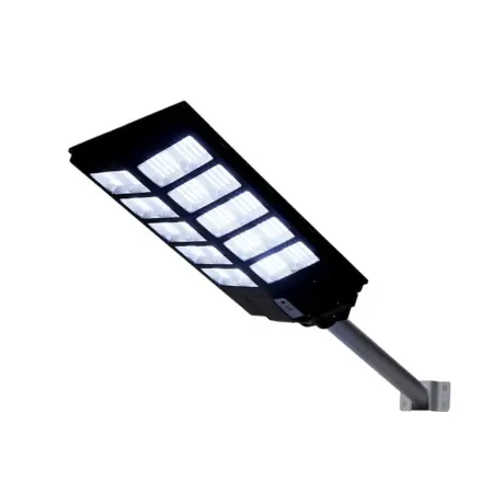 1000W Kültéri LED Napelemes Lámpa Beépített Napelemes Panellel, Mozgásérzékelővel és Fénnyel, Távirányítóval, IP65 – Ideális Út, Kert, Udvar és Parkoló Világítására [1]