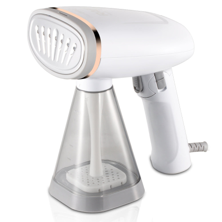 1100W Függőleges Ruhagőzölő, 110V, 240 ml Víztartály, Hordozható Utazó Modell, Gyors Felmelegedés és Folyamatos Gőz a Gyűrődések Eltávolításához [3]