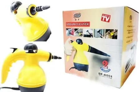 1000 W-os gőztisztító készülék – vegyszermentes fertőtlenítés, állítható nyomás akár 3,5 bar, komplett tartozékkészlet [1]