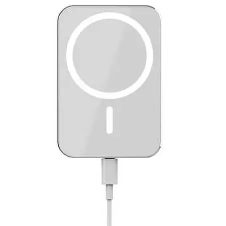 Telefontartozékok - 10000 mAh Mágneses Külső Akkumulátor, 15 W Fast Charge, MagSafe Kompatibilis, Kompakt és Strapabíró Kialakítás