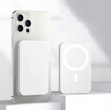 10000 mAh Mágneses Külső Akkumulátor, 15 W Fast Charge, MagSafe Kompatibilis, Kompakt és Strapabíró Kialakítás [3]