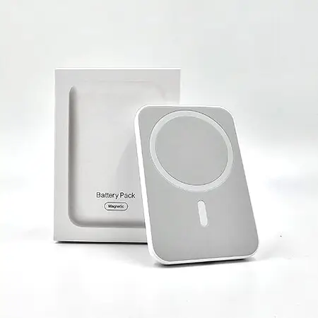 10000 mAh Mágneses Külső Akkumulátor, 15 W Fast Charge, MagSafe Kompatibilis, Kompakt és Strapabíró Kialakítás [2]