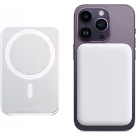 10000 mAh Mágneses Külső Akkumulátor, 15 W Fast Charge, MagSafe Kompatibilis, Kompakt és Strapabíró Kialakítás [1]