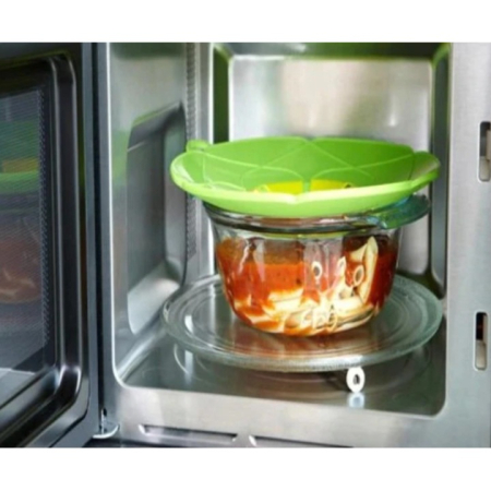 Szilikon kifröccsenésgátló fedő 23 cm, hőálló, edényekhez és pároláshoz, multifunkciós, könnyen tisztítható [5]