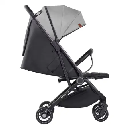 Ultra könnyű sport babakocsi – Összecsukható bőrönd típus, állítható háttámla, XXL napellenző és tartozékok, 5,5 kg [10]