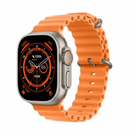 2.1 hüvelykes SmartWatch Okosóra + EXTRA Szíj, Bluetooth Hívás, Vezeték Nélküli Töltés, Fém Ház, Hívás- és Közösségi Értesítések, Véroxigénszint Mérő, Pulzusmérés, Hőmérő, Alvásfigyelés, 105 Sportmód [0]