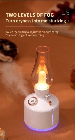 Újratölthető Aroma Diffúzor és Párásító, Csendes Aromaterápia, Éjszakai Lámpa Funkció, Javítja a Levegő Minőségét, Kompakt Kialakítás Otthonra, Irodába, Autóba és Jógához [7]