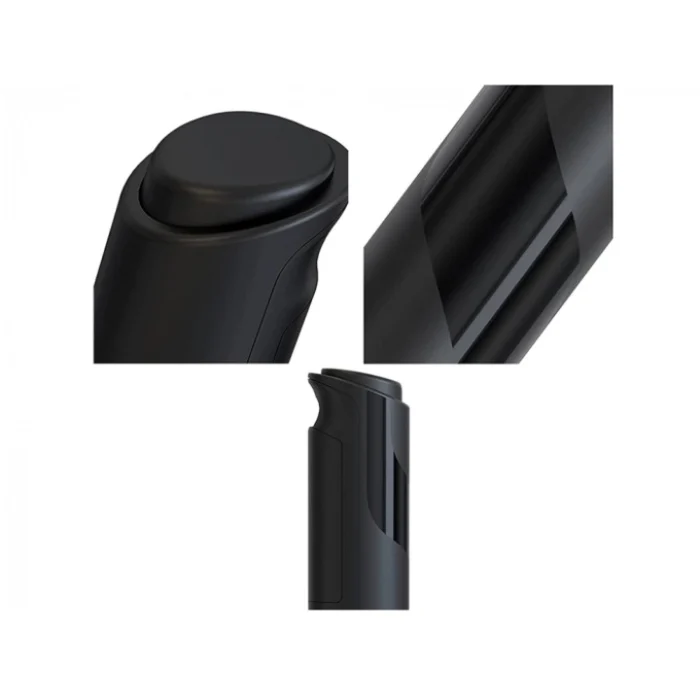 Elektromos tejhabosító mixer – álló tartóval, erős motor, rozsdamentes acél, meleg és hideg tejhez, AA elemmel, fekete [7]