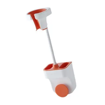 Fali Hajszárító Tartó – Fúrás Nélkül, Állítható Szög, Tartós Műanyag 350 g, Univerzális Kompatibilitás [3]