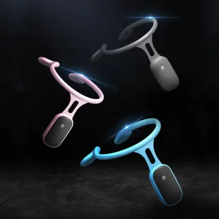 Intelligens testtartás-korrekciós készülék, szilikon, testtartás emlékeztető funkcióval, gyerekeknek és felnőtteknek, rózsaszín/fekete/kék [3]