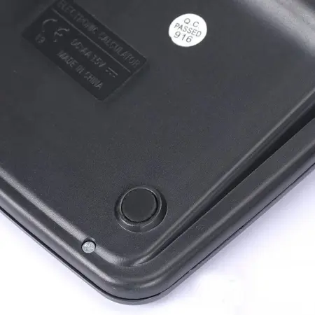 Kenko KK-837B Asztali Számológép, 12 Számjegy, Nagyméretű Kijelző, Beépített Memória, 4 Tizedes Pont Támogatás, Elegáns Fekete Dizájn [4]