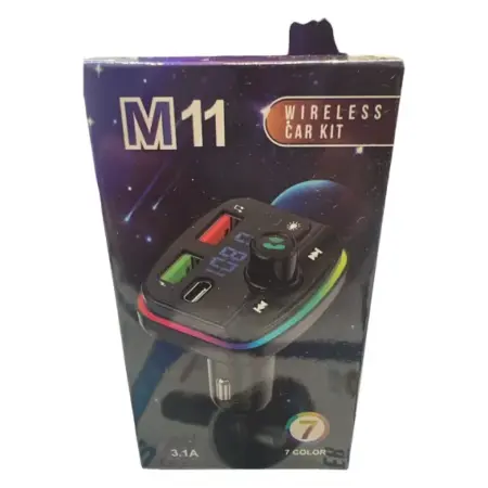 M11 FM Autós Modulator – Praktikus Megoldás Zenehallgatáshoz Autóban és Irodában, Kompatibilis Különböző Eszközökkel, Egyszerű Telepítés, Kiváló Hangminőség [3]