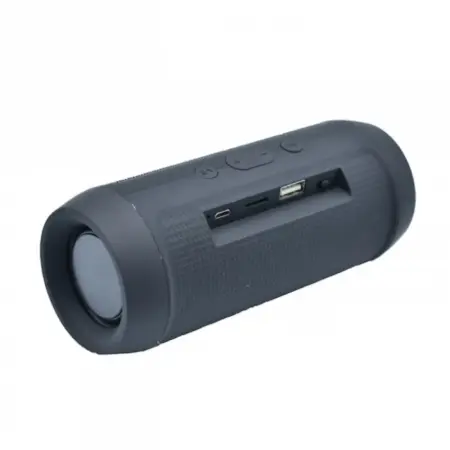 Mini hordozható Bluetooth hangszóró, 50W PMPO, kiváló minőségű sztereó hangzás, USB, AUX, rádió, TF kártya, túltöltés- és rövidzárlatvédelem, újratölthető akkumulátor – Bluetooth 3.0 verzió, fekete [2]
