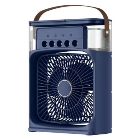 Mini USB Type-C ventilátor 5 sebességgel, csendes működés, állítható légáramlás, hordozható design, 26×21 cm [3]