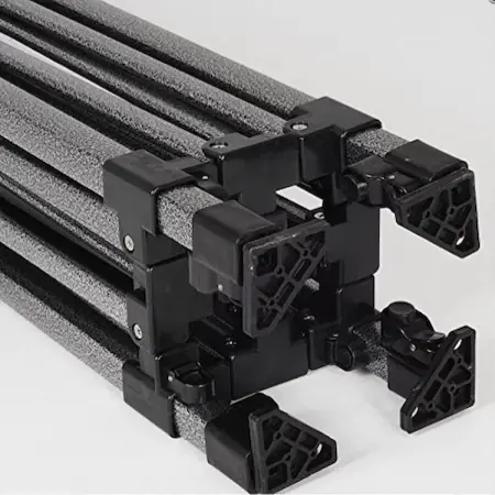 Összecsukható Pavilon Sátor 14 kg, 3x3 m, Fém Váz, Vízálló Ponyva, Udvarra, Kertbe, Eseményekre, Zöld [1]