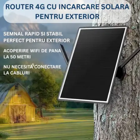 Prémium 4G napelemes router 10W-os panellel és 13 000 mAh akkumulátorral – stabil internet, teljes önálló működés, WiFi lefedettség akár 60 m-ig bármely helyszínen [10]